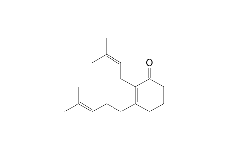 2-(3',3'-Dimethylallyl)-3-(4"-methyl-3''-pentenyl)-2-cyclohexen-1-one
