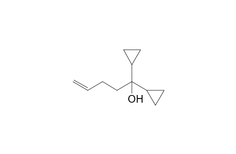 1,1-Dicyclopropylpent-4-en-1-ol