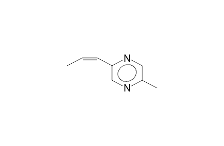 2-Methyl-5-[(1Z)-1-propenyl]pyrazine