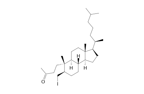 (5.beta.)-4-Iodo-3-methyl-3,4-secocholestan-3-one