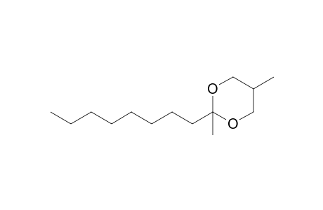 2,5-dimethyl-2-octyl-1,3-dioxane