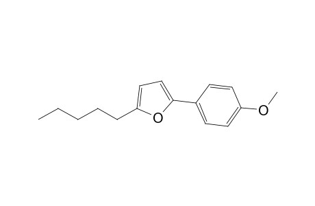 2-(4'-Methoxyphenyl)-5-pentylfuran