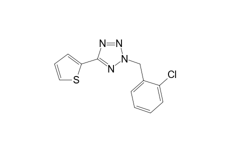 2H-1,2,3,4-Tetrazole, 2-[(2-chlorophenyl)methyl]-5-(2-thienyl)-