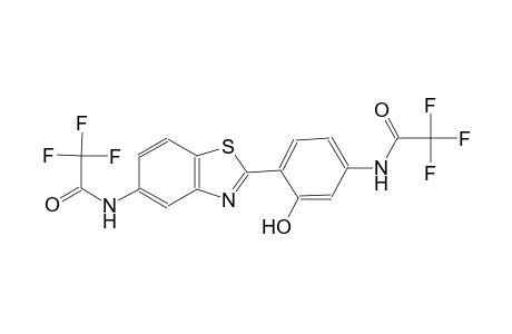acetamide, 2,2,2-trifluoro-N-[3-hydroxy-4-[5-[(2,2,2-trifluoroacetyl)amino]-2-benzothiazolyl]phenyl]-