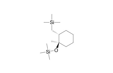 Silane, trimethyl[[1-methyl-2-[(trimethylsilyl)methyl]cyclohexyl]oxy]-, trans-