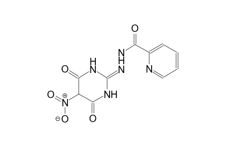 N'-(5-nitro-4,6-dioxotetrahydro-2(1H)-pyrimidinylidene)-2-pyridinecarbohydrazide