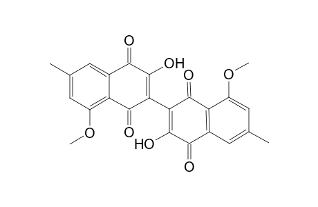 3,3'-Dihydroxy-8,8'-dimethoxy-6,6'-dimethyl-2,2'-binaphthalene-1,1',4,4'-tetrone