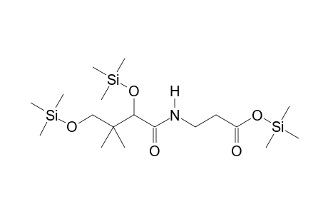 3-[[3,3-dimethyl-1-oxo-2,4-bis(trimethylsilyloxy)butyl]amino]propanoic acid trimethylsilyl ester