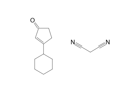 BICYCLO[4.1.0]HEPTANE, 7,7-DICYANO-1-(1-CYCLOPENTEN-3-ON-1-YL)-, cis-