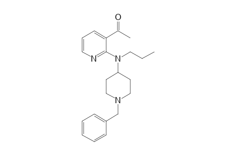 1-[2-[(1-benzyl-4-piperidyl)-propyl-amino]-3-pyridyl]ethanone