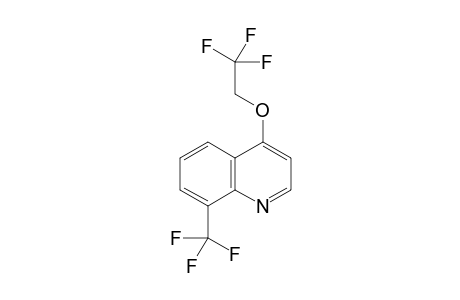 4-(2,2,2-trifluoroethoxy)-8-(trifluoromethyl)quinoline