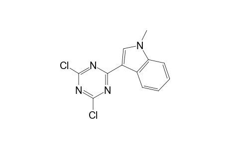 3-(4,6-dichloro-s-triazin-2-yl)-1-methylindole