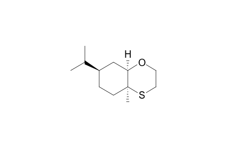 (4aS,7R,8aR)-4a-Methyl-7-(1-methylethyl)perhydro-1,4-benzoxathiine