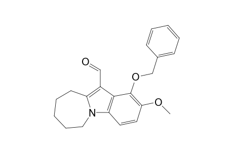 1-Benzyloxy-2-methoxy-7,8,9,10-tetrahydro-6H-azepino[1,2-a]indole-11-carbaldehyde