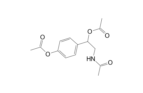 Acetamide, N-[2-(acetyloxy)-2-[4-(acetyloxy)phenyl]ethyl]-