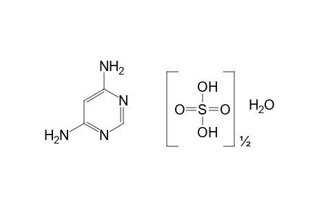 4,6-Diaminopyrimidine hemisulfate monohydrate