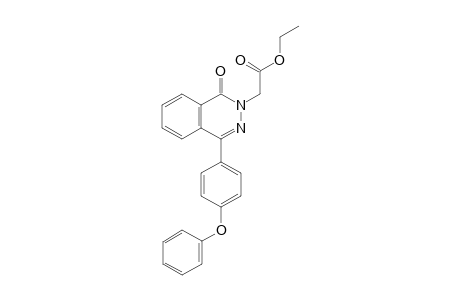 Ethyl 2-(1-oxo-4-(4-phenoxyphenyl)phthalazin-2(1H)-yl)acetate