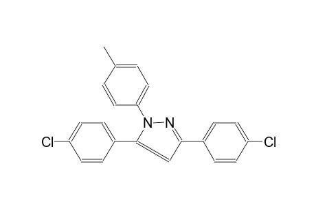 3,5-bis(4-chlorophenyl)-1-(4-methylphenyl)-1H-pyrazole