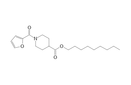 Isonipecotic acid, N-(2-furoyl)-, nonyl ester