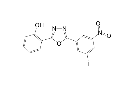 Phenol, 2-[5-(3-iodo-5-nitrophenyl)-[1,3,4]oxadiazol-2-yl]-