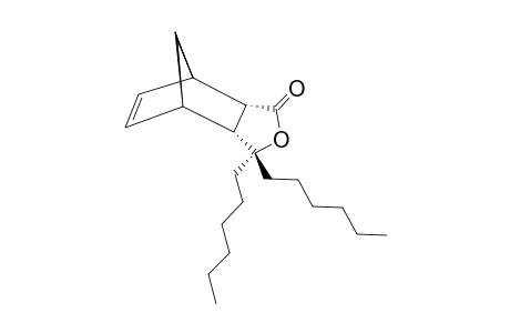 5,5-Dihexyl-4-oxa-endo-tricyclo-[5.2.1.0(2,6)]-dec-8-en-3-one