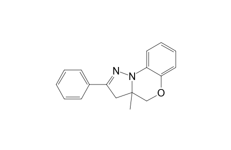 3H-Pyrazolo[5,1-c][1,4]benzoxazine, 3a,4-dihydro-3a-methyl-2-phenyl-