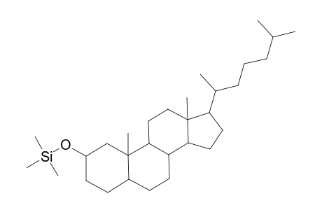 Silane, [[(2.beta.,5.alpha.)-cholestan-2-yl]oxy]trimethyl-