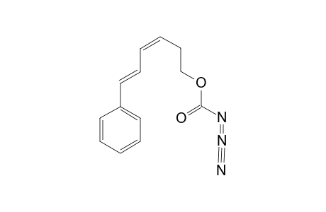 6-Phenyl-3Z,5E-hexadienyl azidoformate