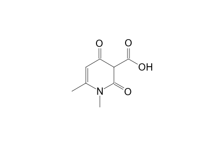 3-Pyridinecarboxylic acid, 1,2,3,4-tetrahydro-1,6-dimethyl-2,4-dioxo-