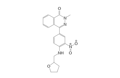2-methyl-4-{3-nitro-4-[(tetrahydro-2-furanylmethyl)amino]phenyl}-1(2H)-phthalazinone