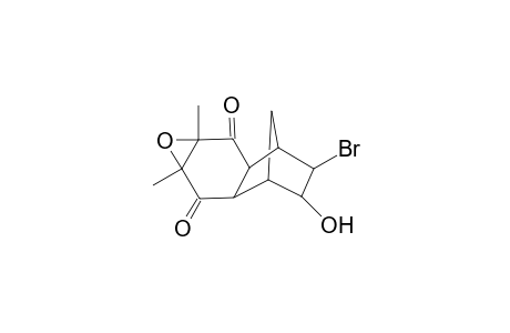 (2aR,3R,4R,5S,6S,6aR)-4-bromo-5-hydroxy-1a,7a-dimethylhexahydro-3,6-methanonaphtho[2,3-b]oxirene-2,7(1aH,7aH)-dione