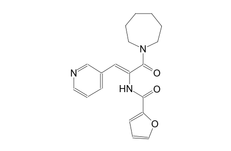 N-[(Z)-1-(hexahydro-1H-azepin-1-ylcarbonyl)-2-(3-pyridinyl)ethenyl]-2-furamide