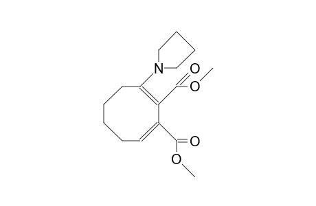 Dimethyl 3-(1-pyrrolidinyl)-cis, cis-2,7-cyclooctadiene-1,2-dicarboxylate