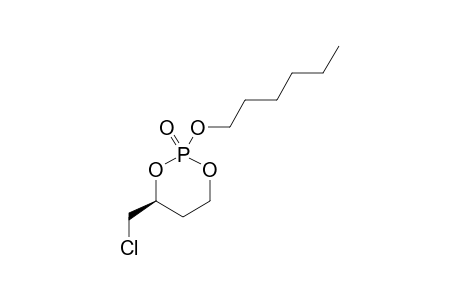 2-HEXYLOXY-2-OXO-4-CHLOROMETHYL-1,3,2-DIOXAPHOSPHORINANE
