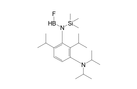 [(Diisopropyl)amino-N-(trimethylsilyl)-2,6-(diisopropyl)anilino]-fluoroborane