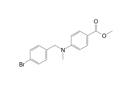4-[(4-bromobenzyl)-methyl-amino]benzoic acid methyl ester