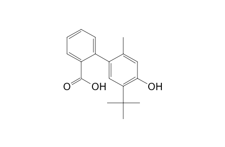2-(5-tert-Butyl-4-hydroxy-2-methylphenyl)benzoic acid