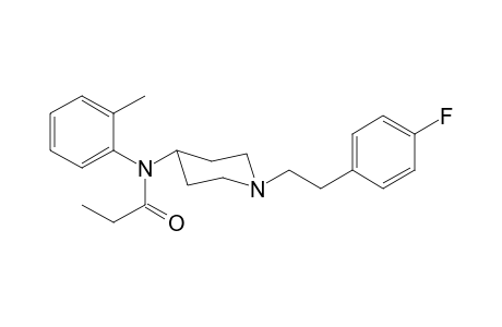 N-(1-[2-(4-Fluorophenyl)ethyl]piperidin-4-yl)-N-2-methylphenylpropanamide