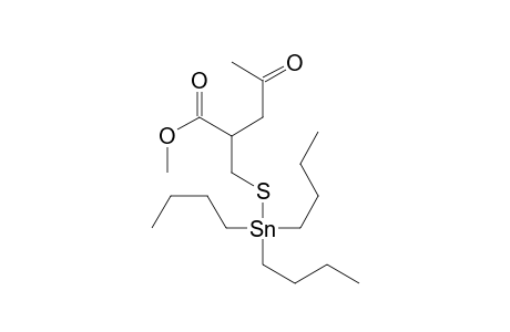 Methyl 4-Oxo-2-(tributylstannothiomethyl)pentanoate