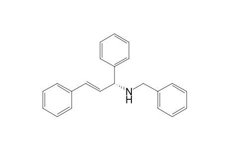 (-)-(R,E)-N-benzyl-(1,3-diphenyl-2-propenyl)amine