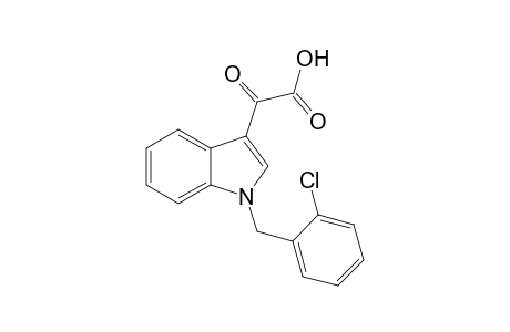 1H-Indole-3-acetic acid, 1-[(2-chlorophenyl)methyl]-.alpha.-oxo-