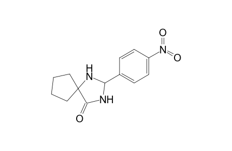 2-(4-Nitrophenyl)-1,3-diazaspiro[4.4]nonan-4-one