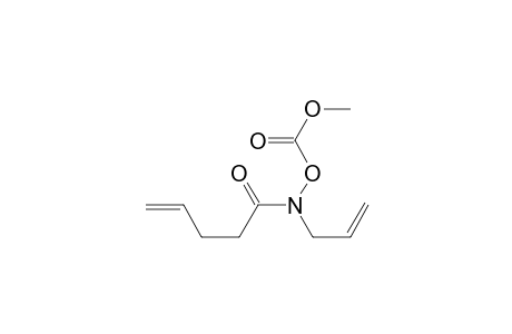 4-Pentenamide, N-[(methoxycarbonyl)oxy]-N-2-propenyl-