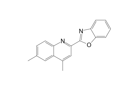 2-(Benzo[d]oxazol-2-yl)-4,6-dimethylquinoline
