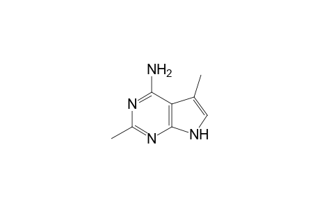 (2,5-dimethyl-7H-pyrrolo[2,3-d]pyrimidin-4-yl)amine