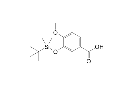 3-[(tert-Butyldimethylsilyl)oxy]-4-methoxybenzoic acid
