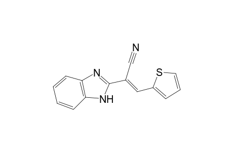(2E)-2-(1H-Benzimidazol-2-yl)-3-(2-thienyl)-2-propenenitrile