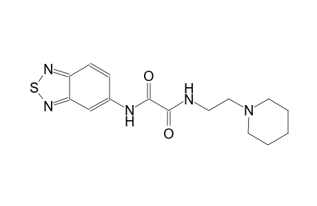 ethanediamide, N~1~-(2,1,3-benzothiadiazol-5-yl)-N~2~-[2-(1-piperidinyl)ethyl]-