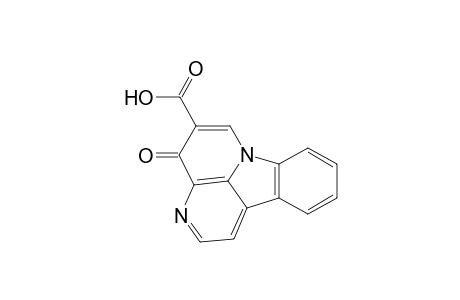 4-Oxo-4H-indolo[3,2,1-de][1,5]naphthyridine-5-carboxylic acid