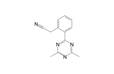 4,6-DIMETHYL-2-(2'-CYANOMETHYLPHENYL)-1,3,5-TRIAZINE